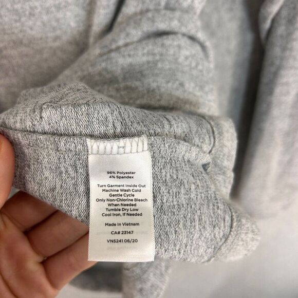 Haven Well Within Size Small Gray Sweater Cowl Neck Long Sleeve Wide Neck Womens - Picture 4 of 10